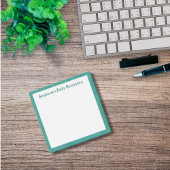 毎日のパーソナライズされたリマインダーのスティッキー ポストイット