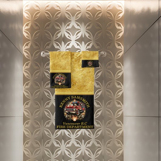 毎日のヒーロー消防車のヒーロー バスタオルセット