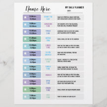 毎日のプランナーグラフキッズスケジュールスターウォールブルー