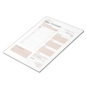 毎日のプランナーノートパッド ノートパッド (アングル)