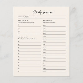 毎日のプランナーページ