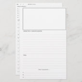 毎日のプランナーページ (正面/裏面)