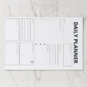 毎日のプランナー開催者のTo Doリストモダン ペーパーパッド (正面)