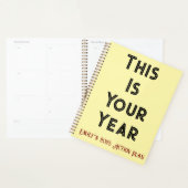 毎日のプランナー – あなたの年のカスタム計画 プランナー手帳 (ディスプレー)