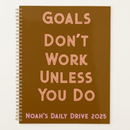 毎日のプランナー-ゴールが動作しないカスタムブック プランナー手帳