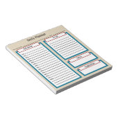 毎日のプランナー ノートパッド (アングル)