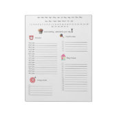 毎日のプランナー ノートパッド (回転)