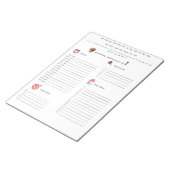 毎日のプランナー ノートパッド (アングル)