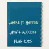 毎日のプランナー- Make It Happeness カスタム Layout プランナー手帳 (裏面)