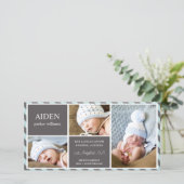 毎日のベビー | 出産発表 案内状 (スタンド正面)