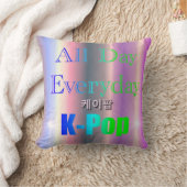 毎日のポップ・アートのK クッション (ブランケット)