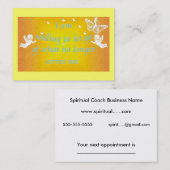 毎日のメモ-放すことを決定します 予約カード (正面/裏面)