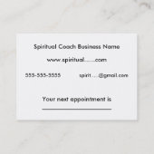 毎日のメモ-放すことを決定します 予約カード (裏面)