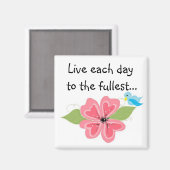 毎日のライブのメッセージ マグネット (正面/裏面)