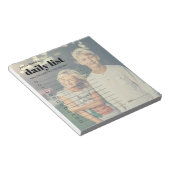 毎日のリスト写真メモ帳 ノートパッド (アングル)