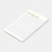 "毎日のリスト"のメモ帳 ポストイット (アングル)