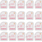 毎日のリマインダーのパックバンドルセッやる気を起こさせるト シール (正面)