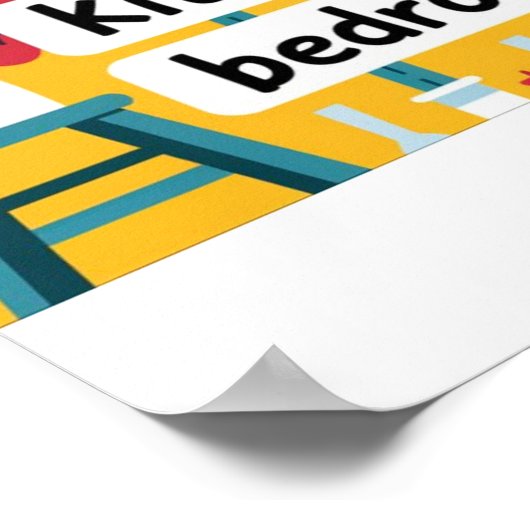 毎日のルーチンタスク – クイズ ポスター (角)