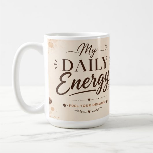 毎日のルーティーンに刺激を与えるマグカップ コーヒーマグカップ (左)