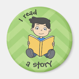 毎日のルーティ子供へン – 少年 マグネット