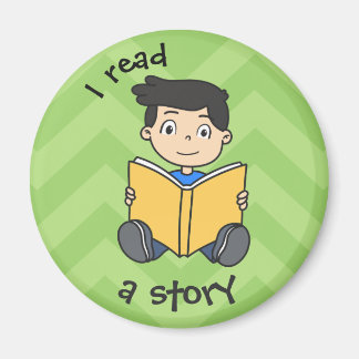 毎日のルーティ子供へン – 少年 マグネット