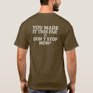 毎日のレジリエンスとモチベーションの引用 Tシャツ