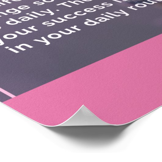 毎日の作業 ポスター (角)