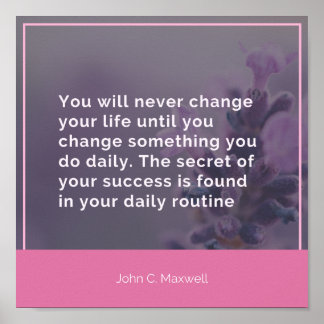 毎日の作業 ポスター