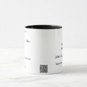 毎日の使用またはギフトのためのLibraスター署名おもしろい文字 マグカップ (中央)