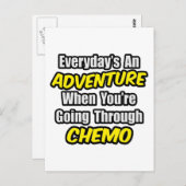 毎日の冒険…ケモを通過 ポストカード (正面/裏面)