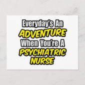 毎日の冒険…サイケナース ポストカード (正面)