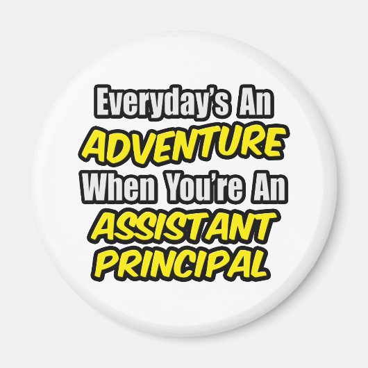 毎日の冒険…副校長 マグネット (正面)