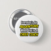 毎日の冒険…応援コーチ 缶バッジ (正面&裏面)
