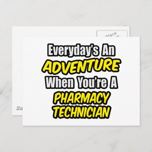 毎日の冒険…薬局技術者 ポストカード (正面/裏面)
