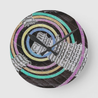 毎日の回転 ラウンド壁時計