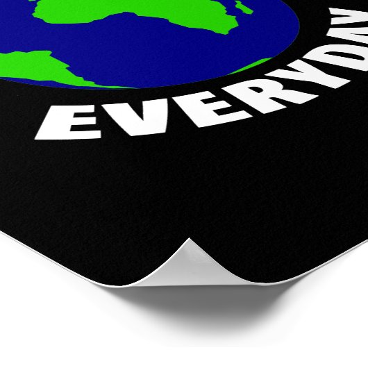 毎日の地上 ポスター (角)