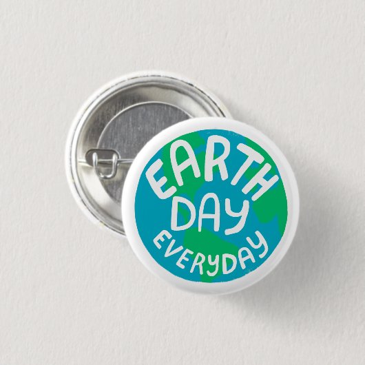 毎日の地球の日ハンドレットプラネット 缶バッジ (正面&裏面)