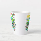 毎日の地球の日 カフェラテマグ (正面)