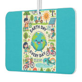 毎日の地球の日 カーエアーフレッシュナー (左)