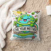 毎日の地球の日 クッション (ブランケット)