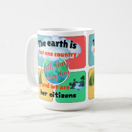 毎日の地球の日 コーヒーマグカップ