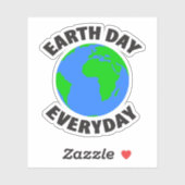 毎日の地球の日 シール (シート)