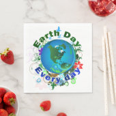 毎日の地球の日 スタンダードランチョンナプキン (インサイチュ)