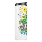 毎日の地球の日 タンブラー (回転左)