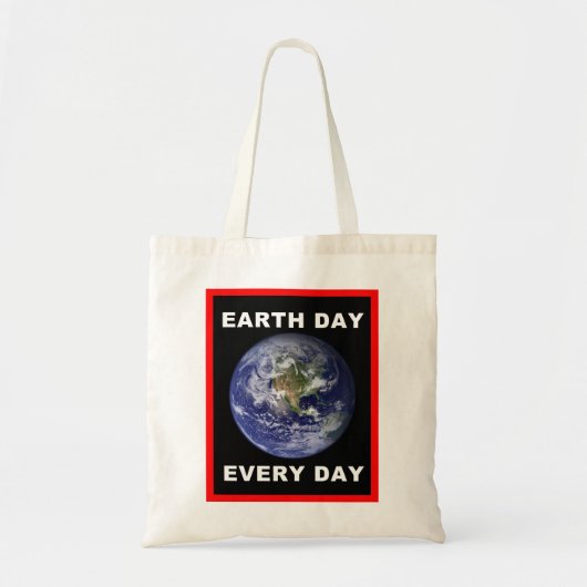 毎日の地球の日 トートバッグ (正面)