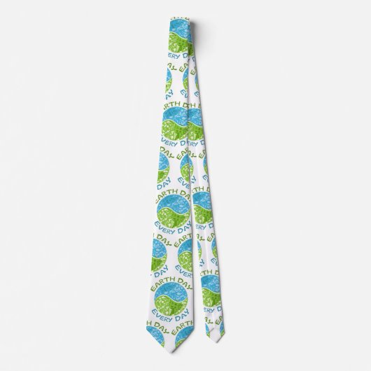 毎日の地球の日 ネクタイ (正面)