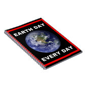 毎日の地球の日 ノートブック (右側)