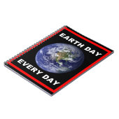 毎日の地球の日 ノートブック (左側)