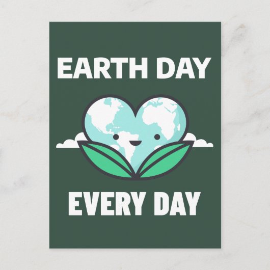 毎日の地球の日 ポストカード (正面)
