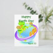 毎日の地球の日 ポストカード (スタンド正面)